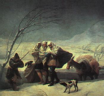 弗朗西斯科 德 戈雅 Winter (The Snowstorm) 弗朗西斯科 德 戈雅 Winter (The Snowstorm)